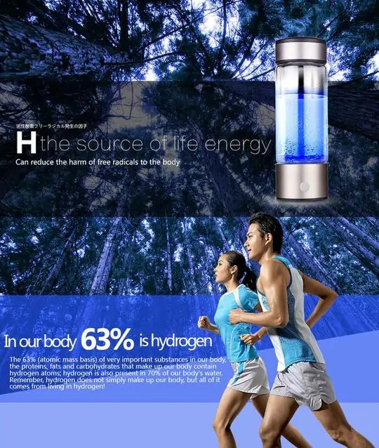 Hydronix Hydrogen Water Bottle